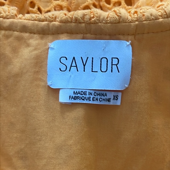 SAYLOR ZERINA MINI DRESS IN SUNFLOWER - Picture 5 of 9